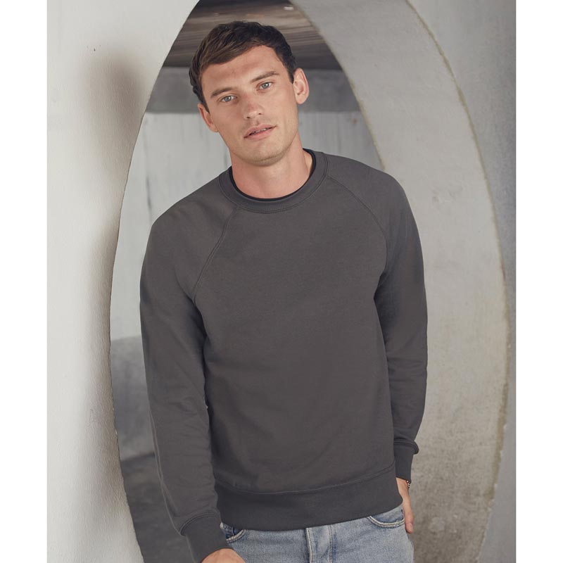 Lightweight raglan sweatshirt - Light Graphite S